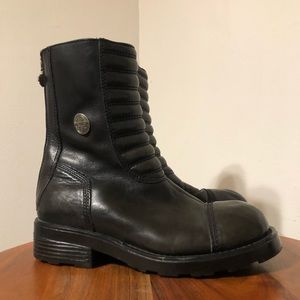 Harley Davidson Leather Boots Size 8